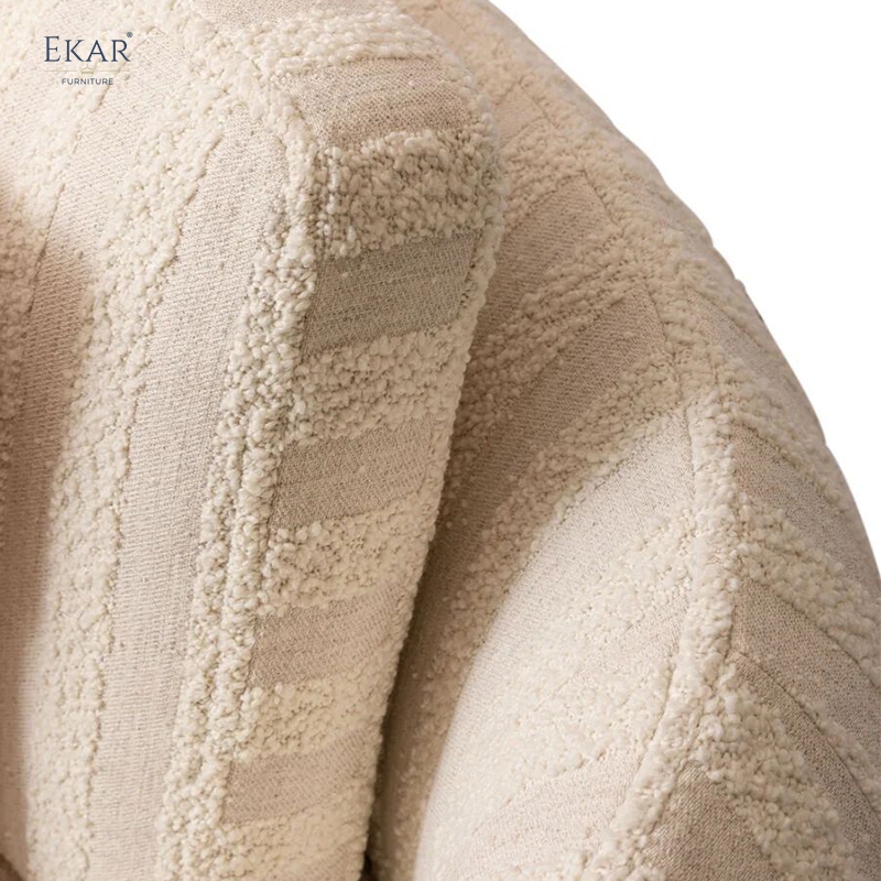 Chic Fabric Sofa, Solid Wood Legs & Sponge-for Villa/Hotel Luxury Touch FD202SF