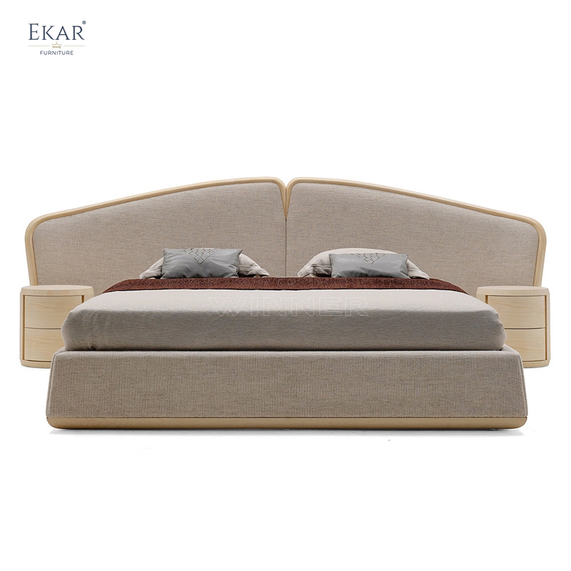 EKAR Ginkgo-Inspired Wide Bed​ Modern bed PM01B10