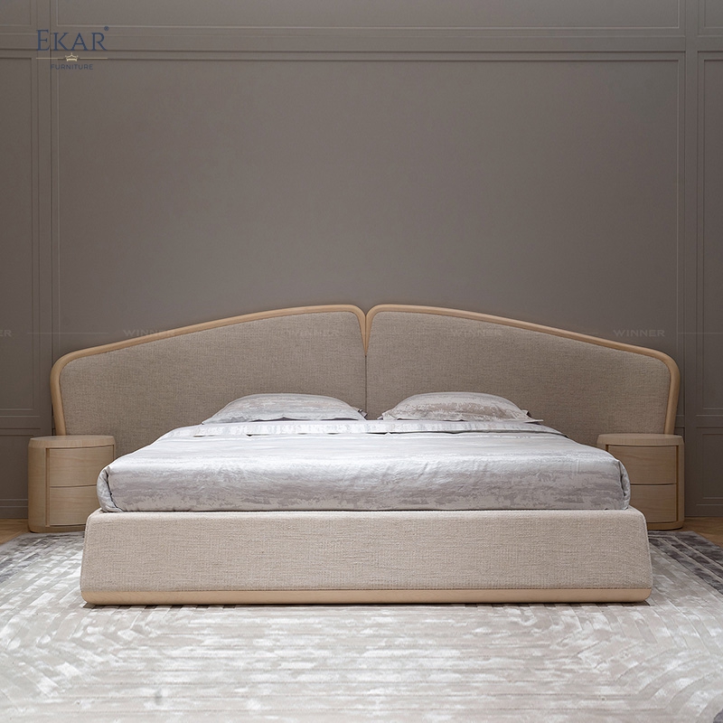 EKAR Ginkgo-Inspired Wide Bed​ Modern bed PM01B10