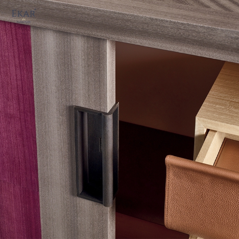 EKAR Oolong-Inspired Patchwork Chest modern Cabinets