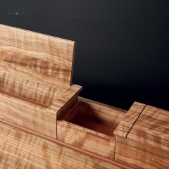 Modern Executive Desk in Wood & Metal