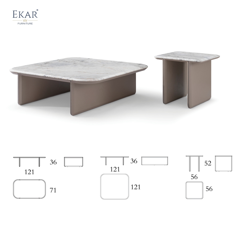 Elegant Marble Coffee Table for Stylish Living Spaces