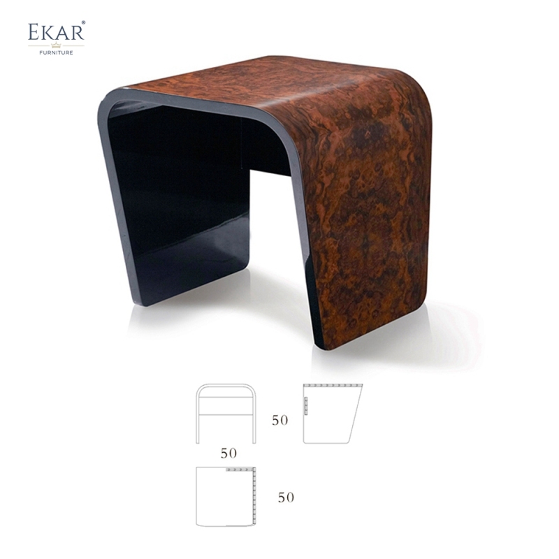 Wooden Combination Side Table for Living Room Coffee Table