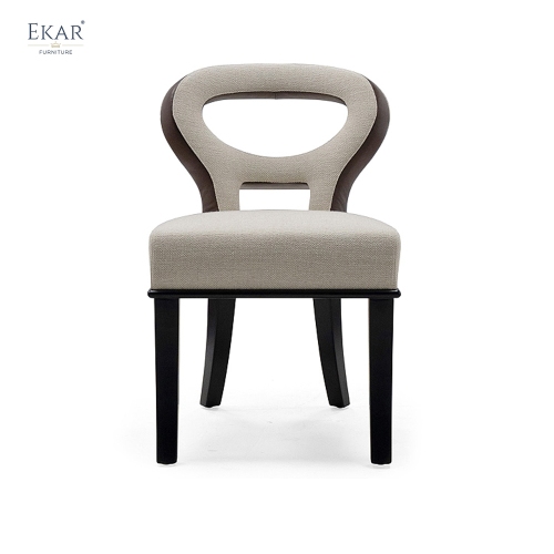 Modern Premium Fabric/Leather Upholstery dining chair