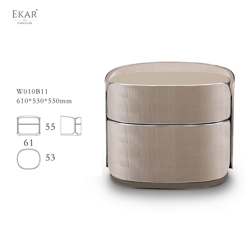 Modern bedroom luxury bedside table