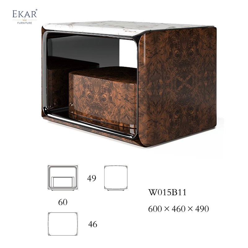 Sleek Bedroom Nightstands