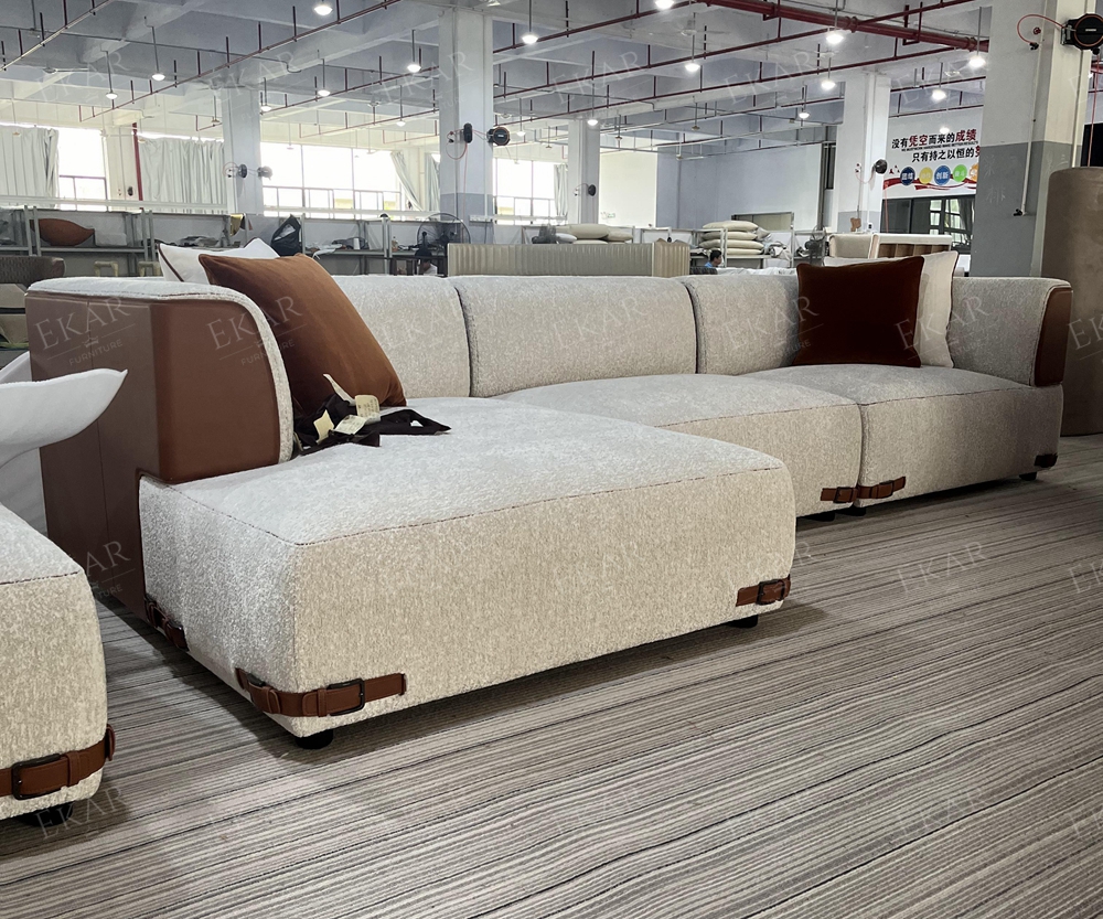 Phong cách Châu Âu hiện đại cỡ King Kích thước đệm hiện đại Giường đầu giường