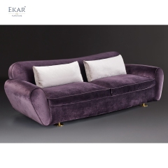 EKAR Winston Sofa | Statesman's Library Sofa in Quiet Grandeur