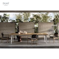 EKAR Banyan Veranda Chair | Plantation-Elegance in Weatherproof Rattan Outdoor Furniture