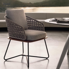EKAR Colombo Armchair | Admiral's Veranda Seat in Salt-Weathered Teak Outdoor Furniture