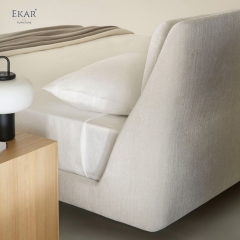 EKAR Aura Minimalist Bed - Suspended Bed, Low Profile Design, Scandinavian Style, Create a Tranquil Bedroom