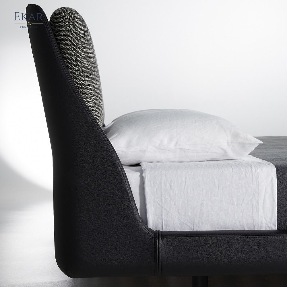 EKAR Aura Minimalist Bed - Suspended Bed, Low Profile Design, Scandinavian Style, Create a Tranquil Bedroom