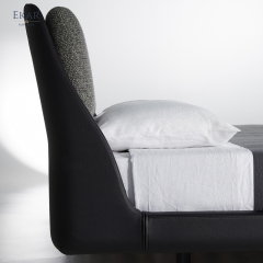 EKAR Aura Minimalist Bed - Suspended Bed, Low Profile Design, Scandinavian Style, Create a Tranquil Bedroom