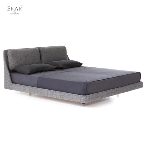 EKAR Aura Minimalist Bed - Suspended Bed, Low Profile Design, Scandinavian Style, Create a Tranquil Bedroom