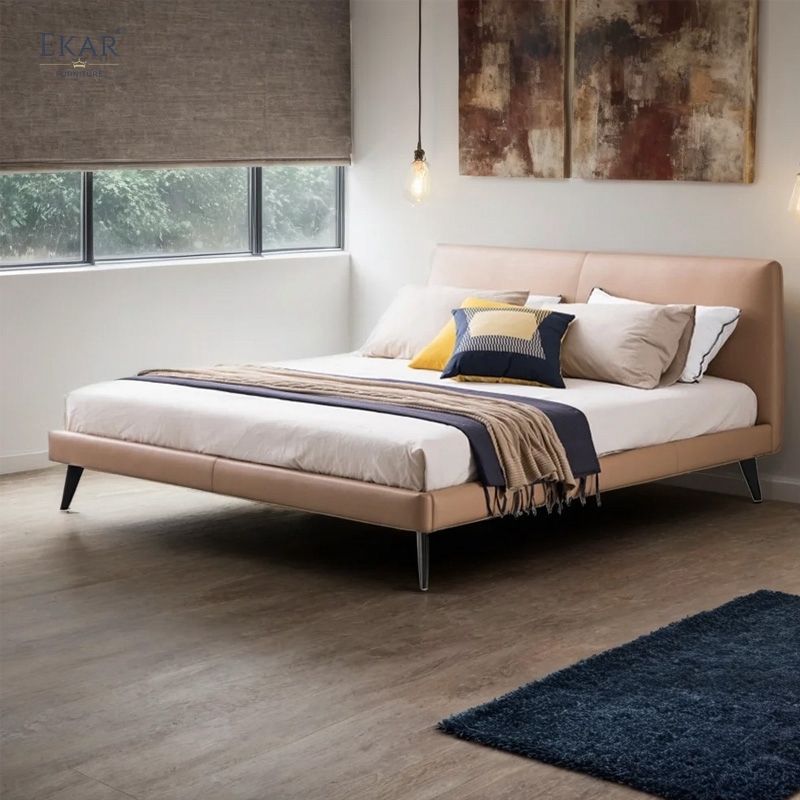 Horizon Architectural Bed — Commercial-Grade Minimalist Bed Frame for Luxury Hotels & Estates