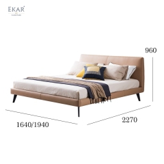 Horizon Architectural Bed — Commercial-Grade Minimalist Bed Frame for Luxury Hotels & Estates