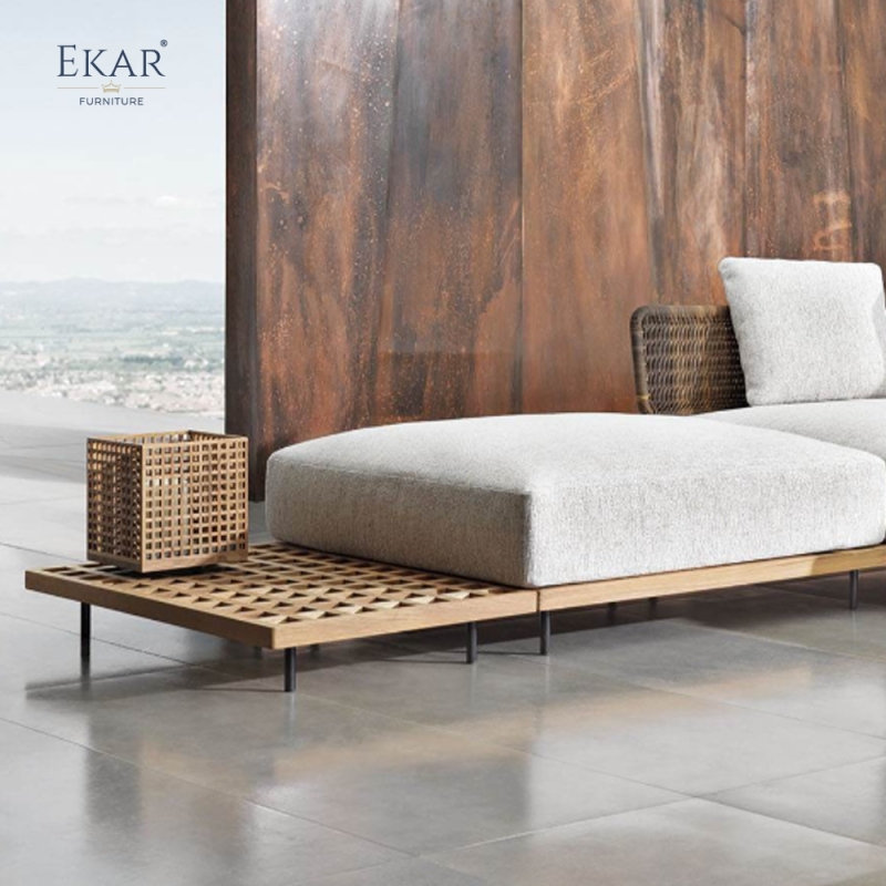 Modern Minimalist Solid Wood Outdoor Lamp Shade