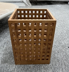 Modern Minimalist Solid Wood Outdoor Lamp Shade