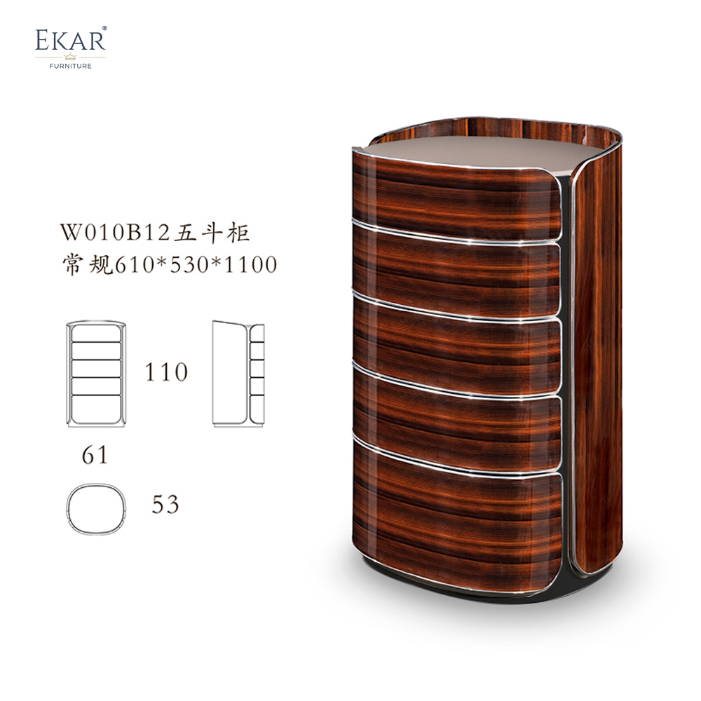 Stylish storage cabinets for bedroom