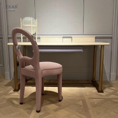 Modern Executive Desk in Wood & Metal