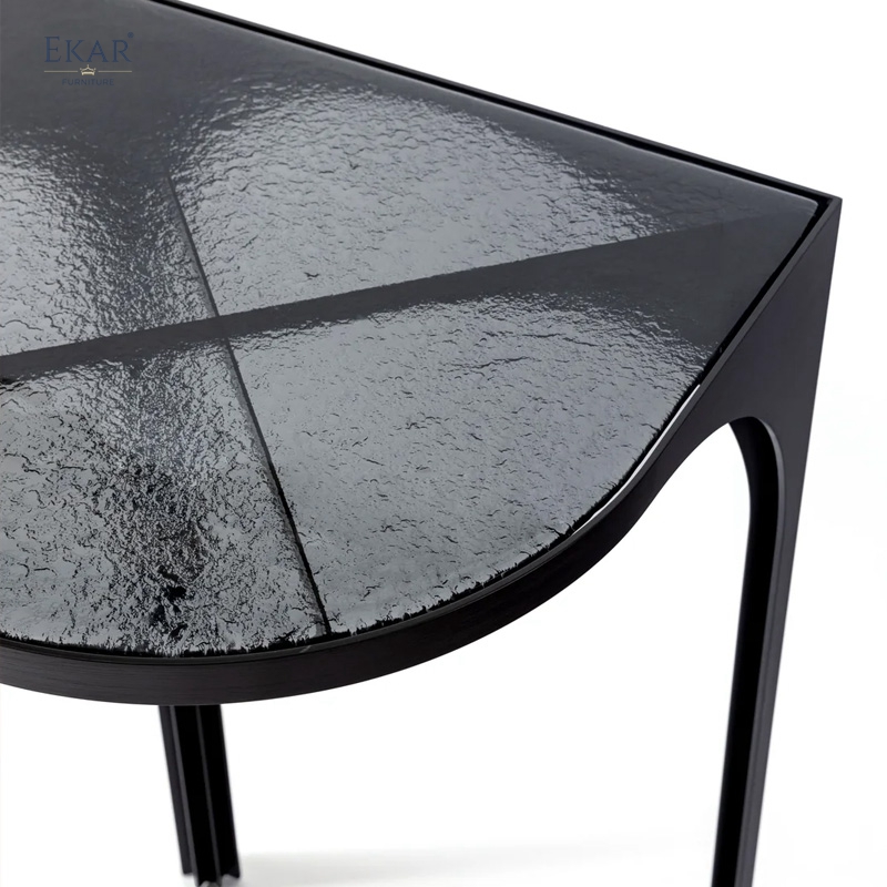 Zenith Stainless Steel Console Table – Sleek Accent for Entryways & Living Spaces