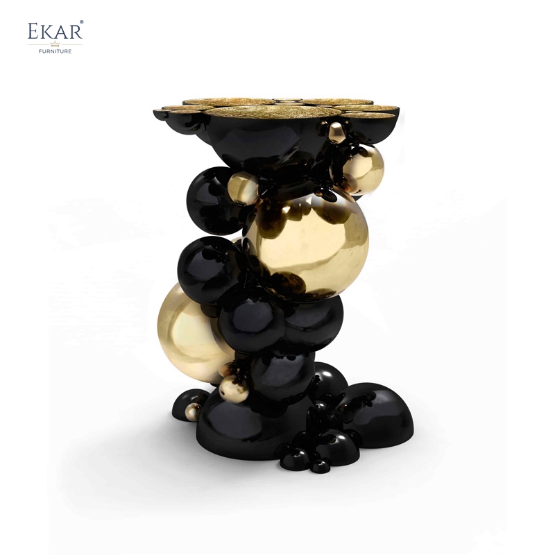 EKAR Ember Luxury Side Table – Sleek Accent for Living Rooms & Reading Nooks