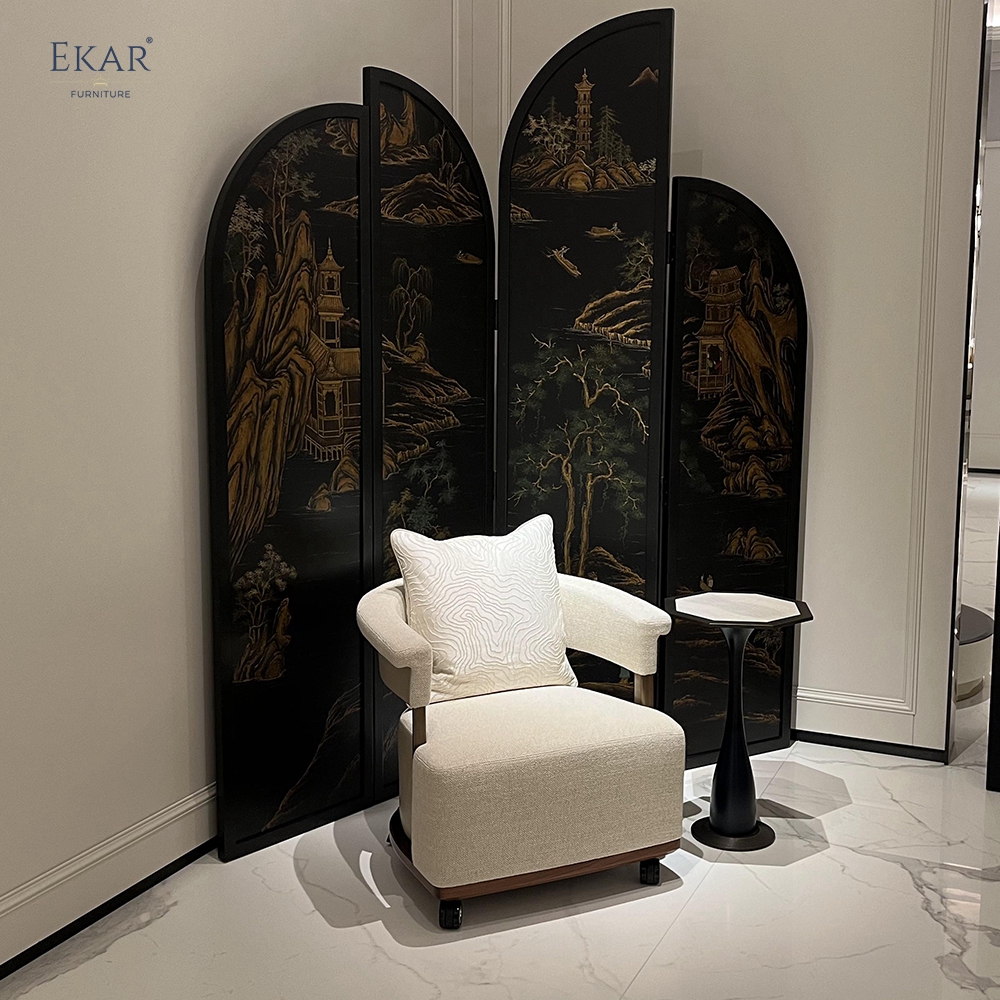 EKAR Glide Chair – Rolling Lounge Chair for Living Rooms & Offices