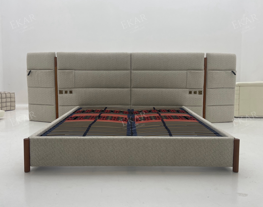 EKAR Haven King-Size Bed – Plush Bedroom Centerpiece for Ultimate Comfort HCBDZBED