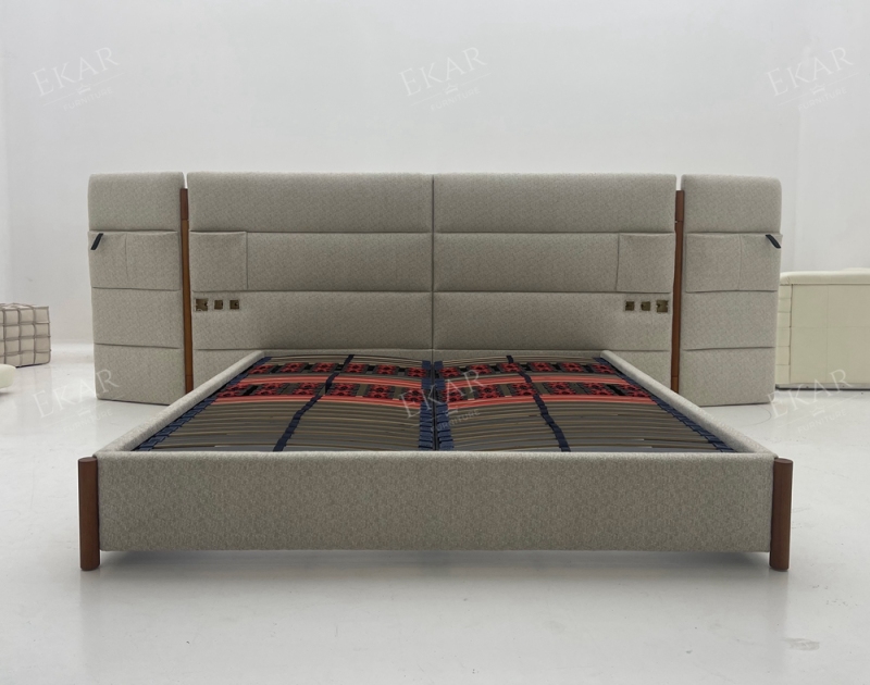 EKAR Haven King-Size Bed – Plush Bedroom Centerpiece for Ultimate Comfort HCBDZBED