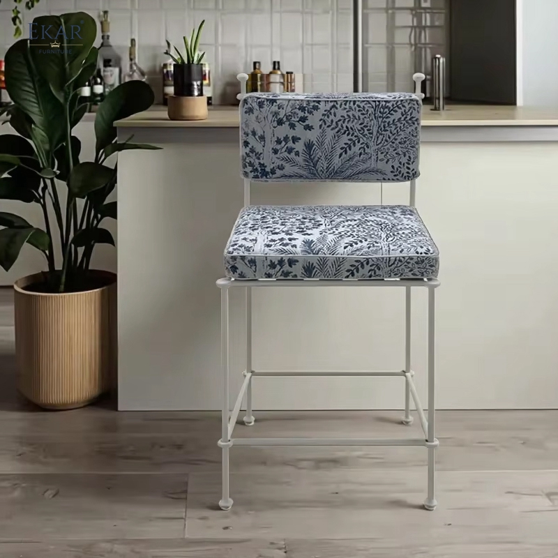 EKAR Edge Bar Stool – Stylish Minimalist Bar Chair for Kitchen Islands & Bars