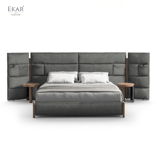 EKAR Haven King-Size Bed – Plush Bedroom Centerpiece for Ultimate Comfort HCBDZBED