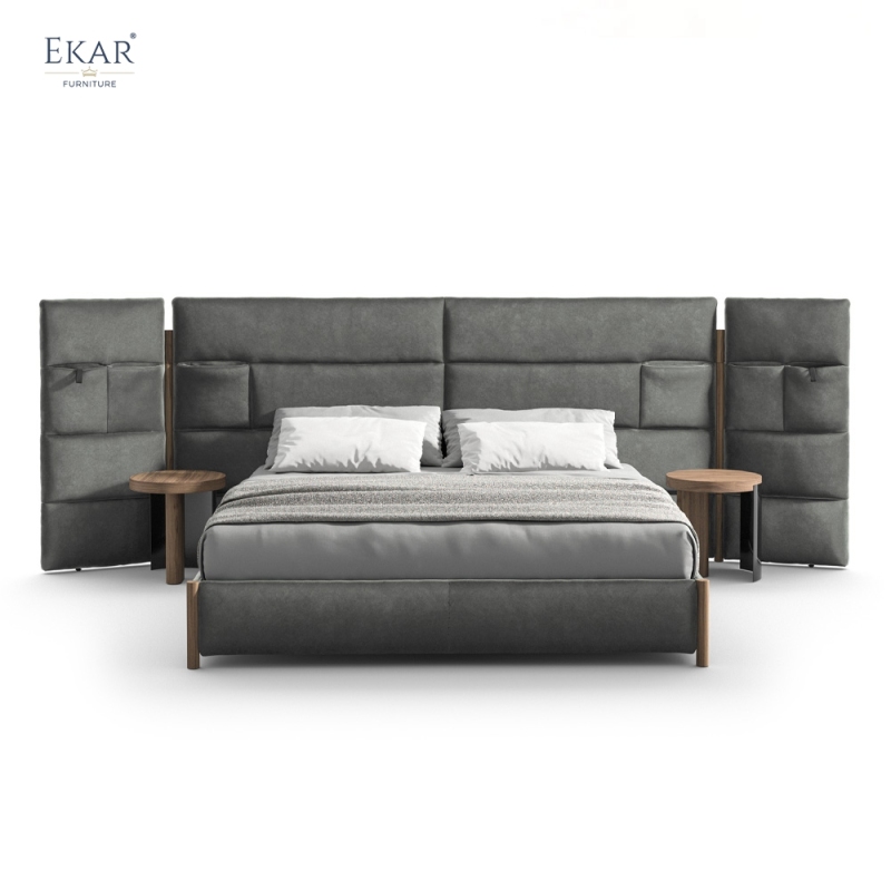 EKAR Haven King-Size Bed – Plush Bedroom Centerpiece for Ultimate Comfort HCBDZBED