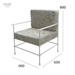 EKAR Vibe Chair – Stylish Minimalist Lounge Chair for Living Rooms & More