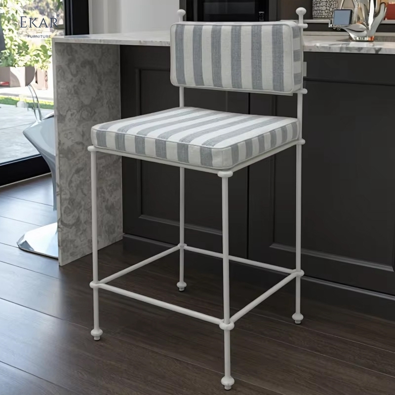 EKAR Edge Bar Stool – Stylish Minimalist Bar Chair for Kitchen Islands & Bars