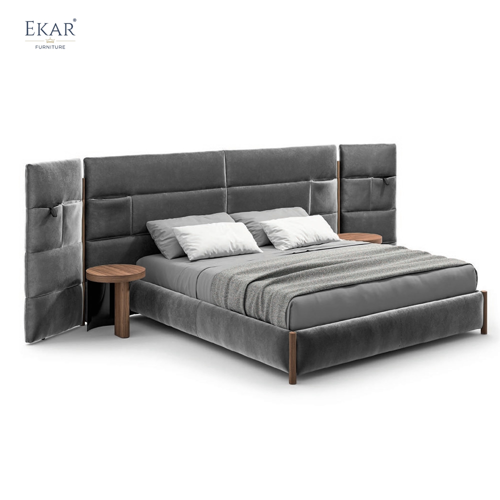 EKAR Haven King-Size Bed – Plush Bedroom Centerpiece for Ultimate Comfort HCBDZBED