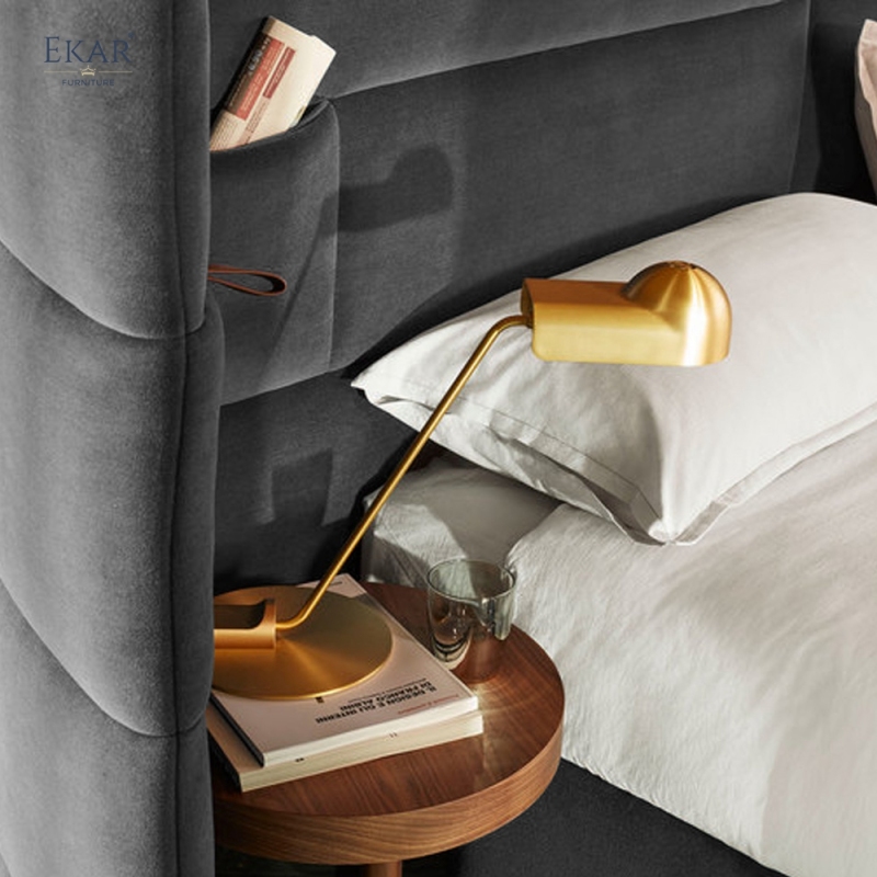 EKAR Haven King-Size Bed – Plush Bedroom Centerpiece for Ultimate Comfort HCBDZBED