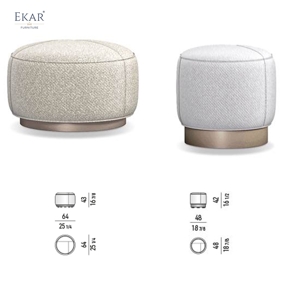 EKAR Strand Outdoor Stool – Versatile Seating for Patios & Gardens