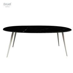 EKAR Horizon Outdoor Dining Table – Modern Minimalist Patio Table for Gardens, Lakeside & Backyard Gatherings