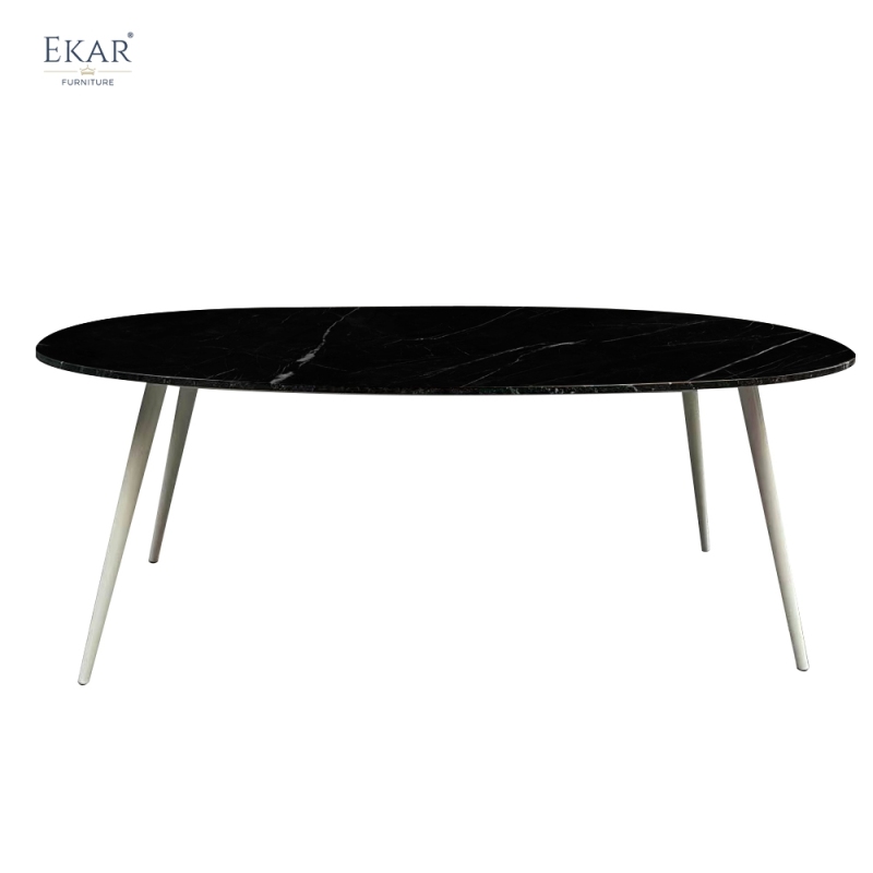 EKAR Horizon Outdoor Dining Table – Modern Minimalist Patio Table for Gardens, Lakeside & Backyard Gatherings