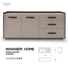 Minimalist design solid wood dining sideboard