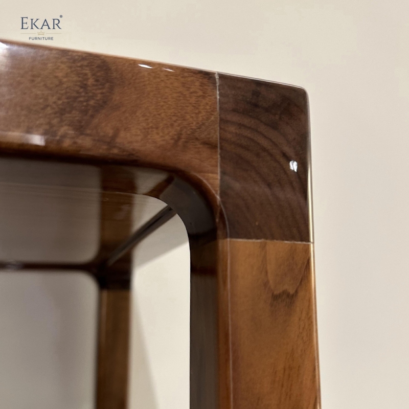 Modern large space storage wooden tea room cabinet