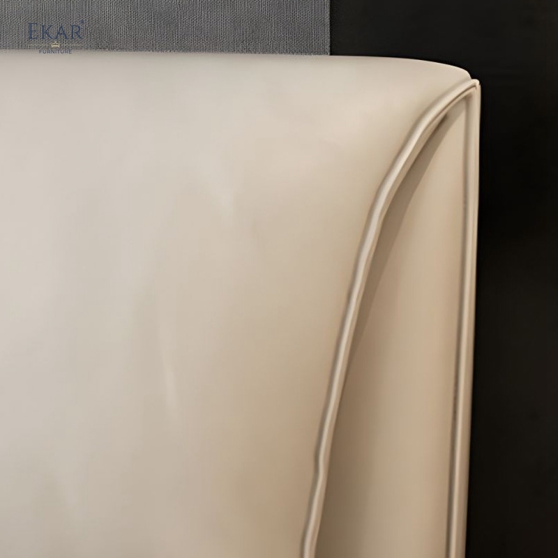 EKAR Elevate Bed | Elephant Ear Floating Design – Genuine Leather for Modern Bedrooms