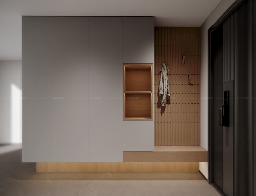 EKAR FURNITURE’s New Penthouse Wood Panel Project: Elevate Your Space with Custom Craftsmanship