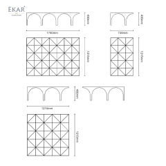 Creative Irregular Metal Coffee Table – Sleek Design for Contemporary Spaces