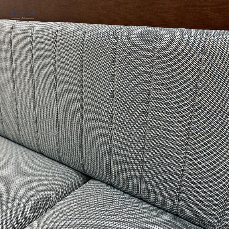 EKAR Havana Dining Nook | Wall-Mounted Open-Bottom Design with Metal Tube Legs