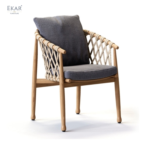 EKAR Cielo Outdoor Dining Chair | Luxury Weather-Resistant Seating for Gardens &amp; Patios