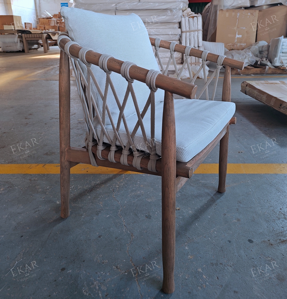 EKAR Cielo Outdoor Dining Chair | Luxury Weather-Resistant Seating for Gardens & Patios