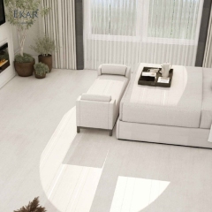 Modern Fabric Bedroom Bench with Armrests for End of Bed