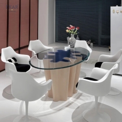 EKAR Maris Dining Table | Top-Luxury Wave-Shaped Statement Table