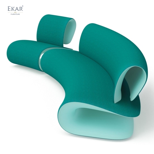 EKAR Terraza Sofa | Top-Luxury Curved Terrace-Layered Creative Living Room Sofa